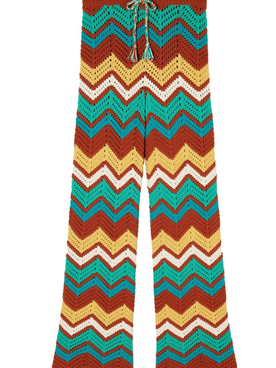 Cheap knit chevron Kaleidoscopic Alanui Women trousers 0412